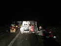 VU LKW umgestuerzt A 3 Rich Frankfurt Hoehe Koenigswinter Ittenbach P05